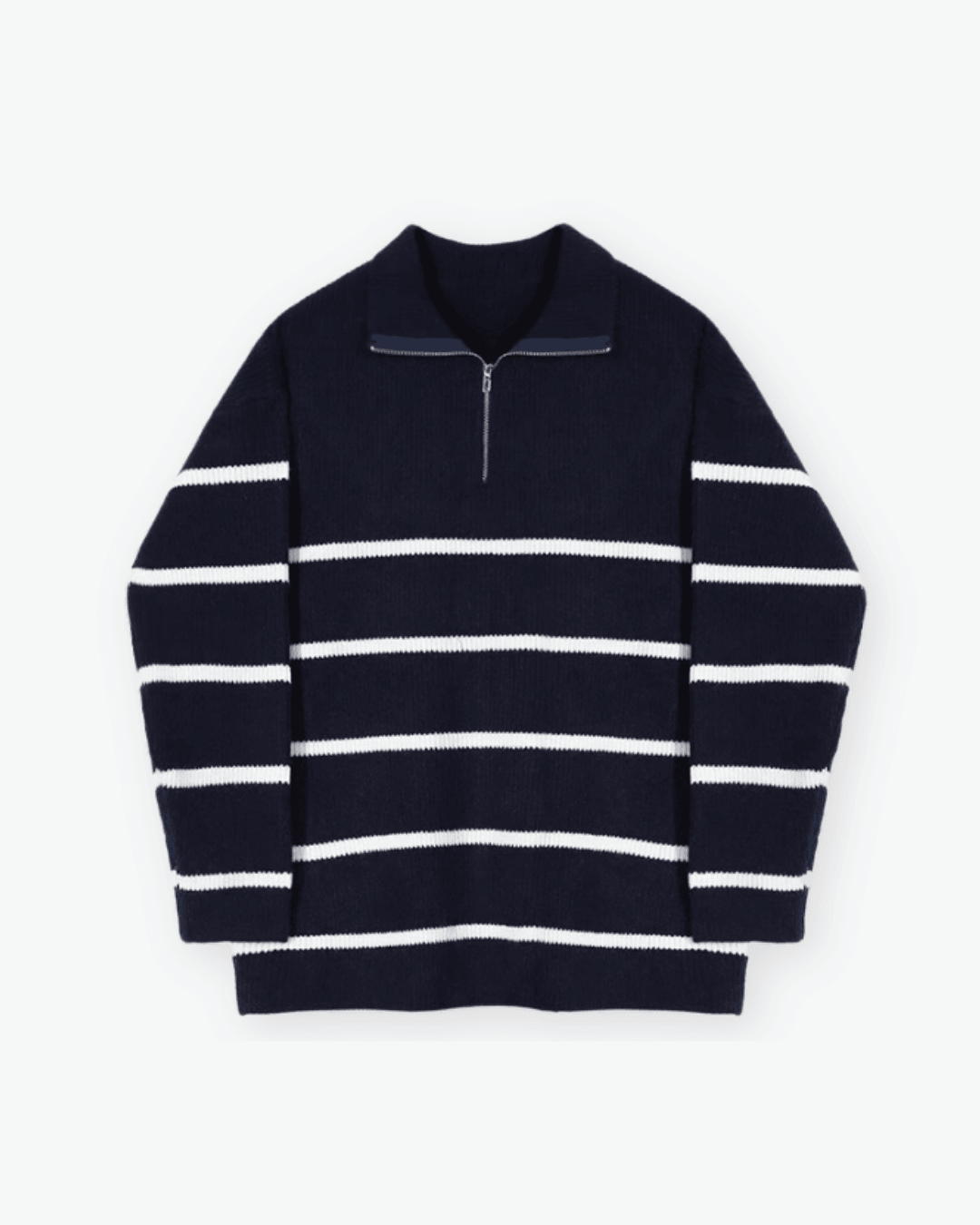 Elio Striped Half Zip