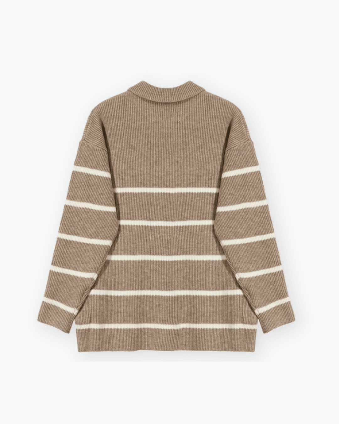 Elio Striped Half Zip