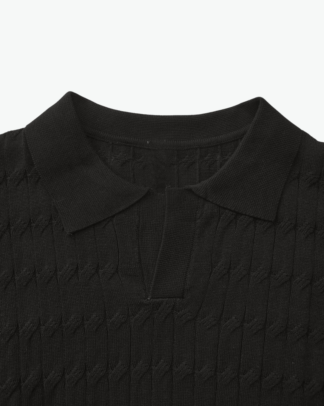 Knitted Polo T-Shirt