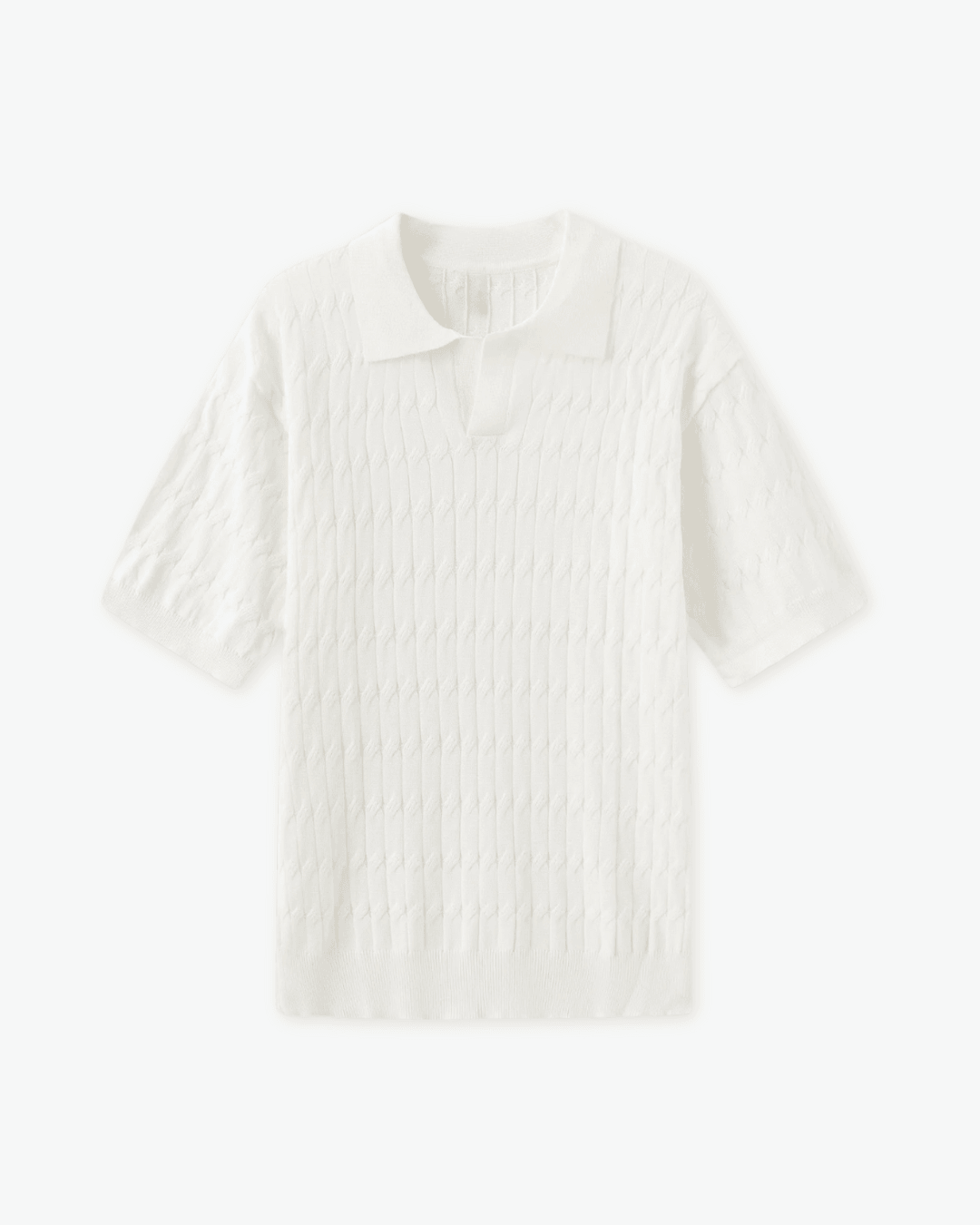 Knitted Polo T-Shirt